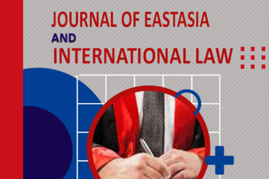 JOURNAL OF EASTASIA AND INTERNATIONAL LAW